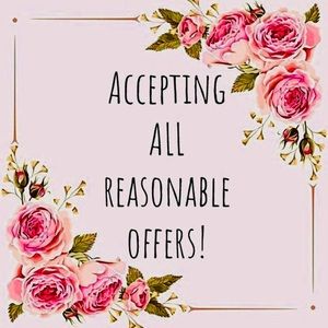 ✨ ACCEPTING ALL REASONABLE OFFERS ✨